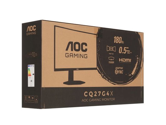 Монитор игровой AOC CQ27G4X черный